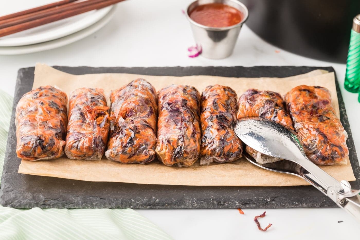 Air Fryer Spring Rolls (Gluten-Free)