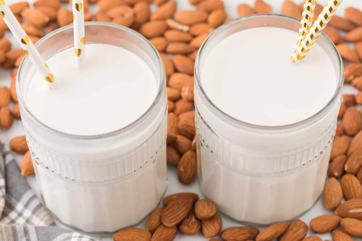 Vitamix Almond Milk Using Peeled Almonds