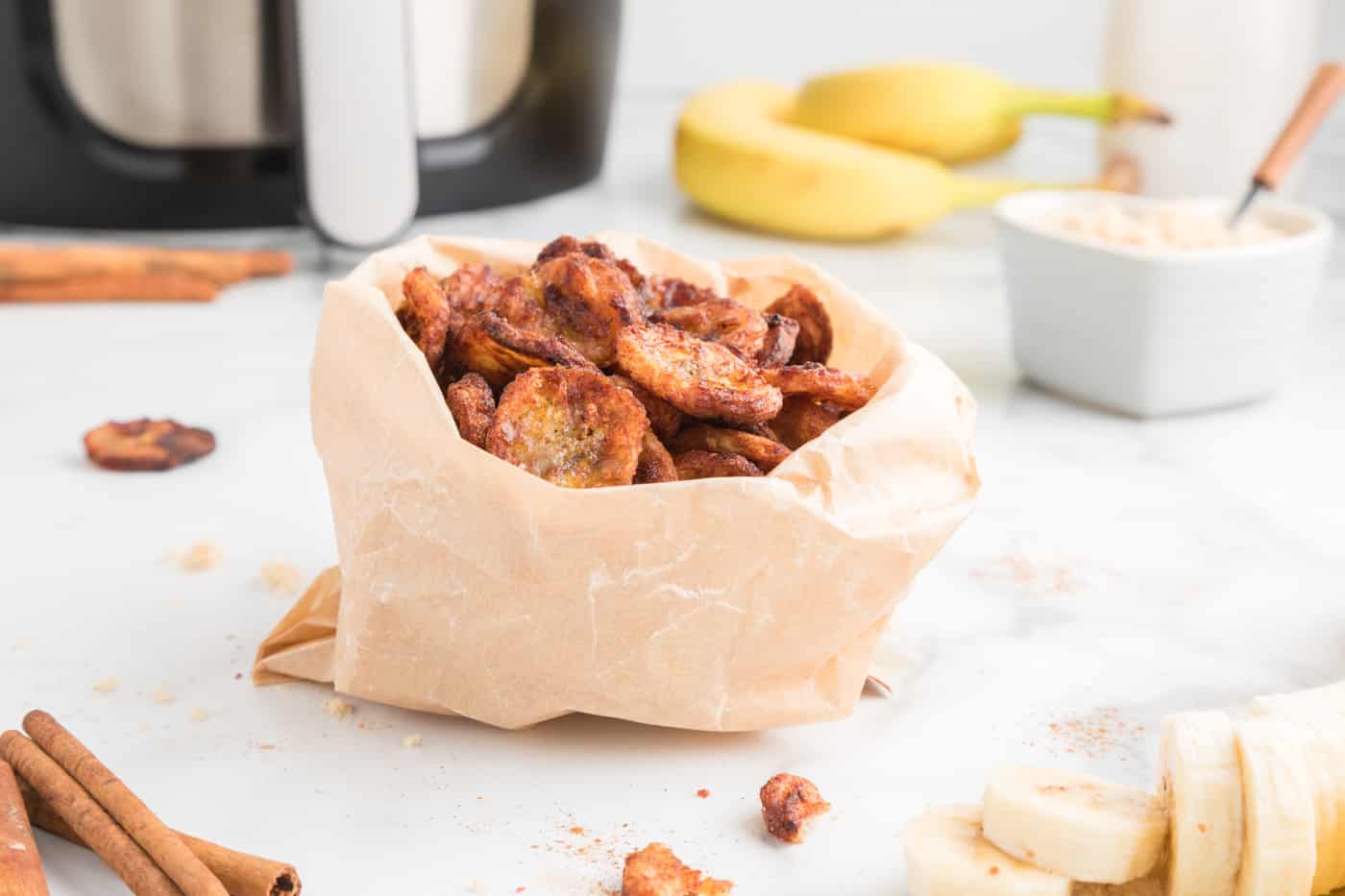Air Fryer Banana Chips Recipe