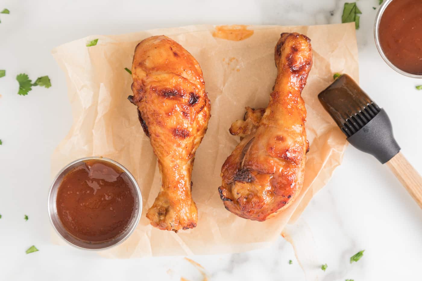 Air Fryer BBQ Chicken Legs Recipe