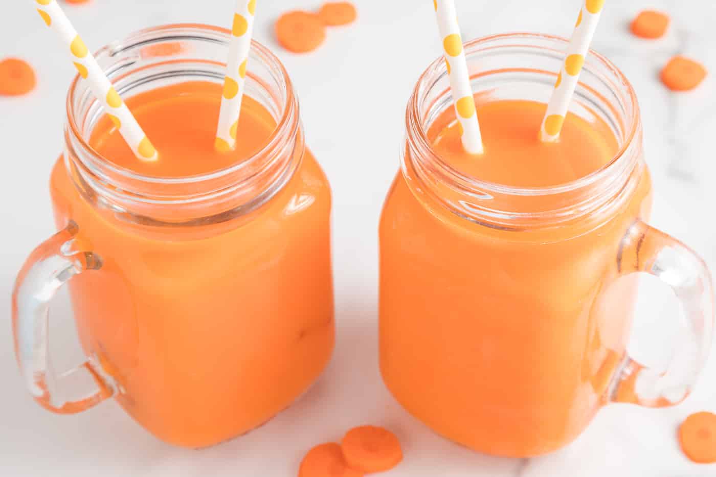 Carrot Juice With Orange & Ginger