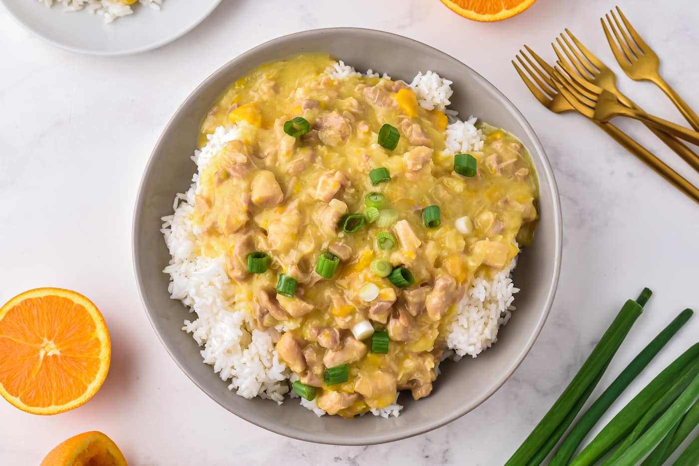 Instant Pot Chicken with Orange Sauce Recipe