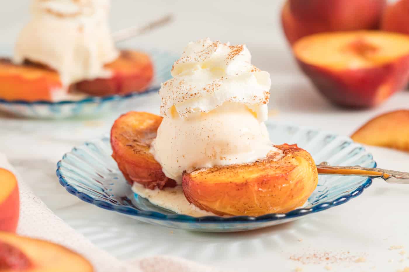 Air Fryer Peaches Recipe