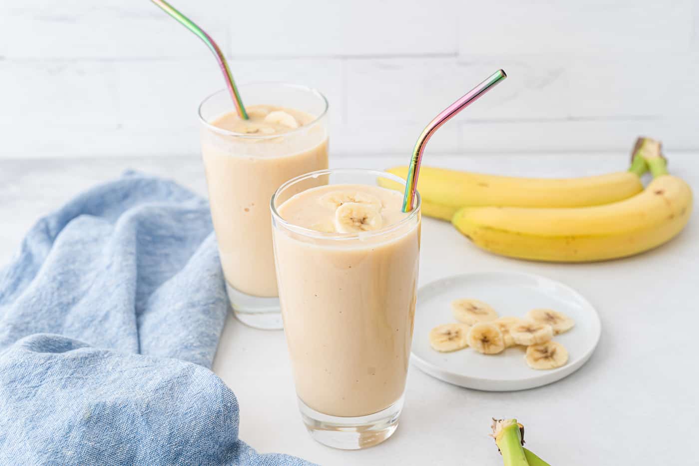 Banana Peach Smoothie