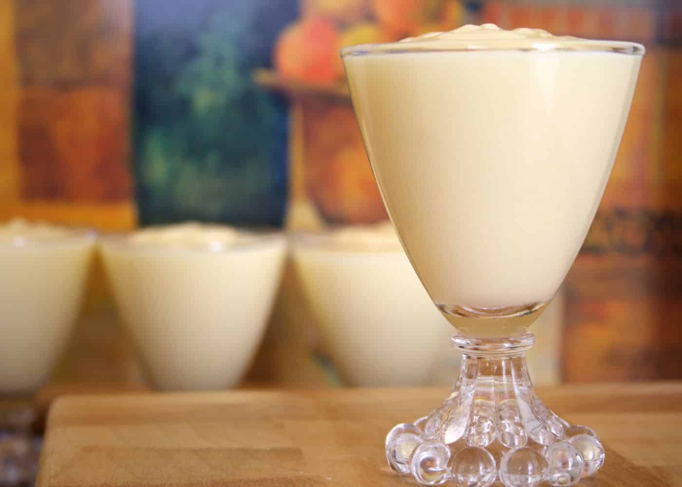 Instant Pudding Using Almond Milk