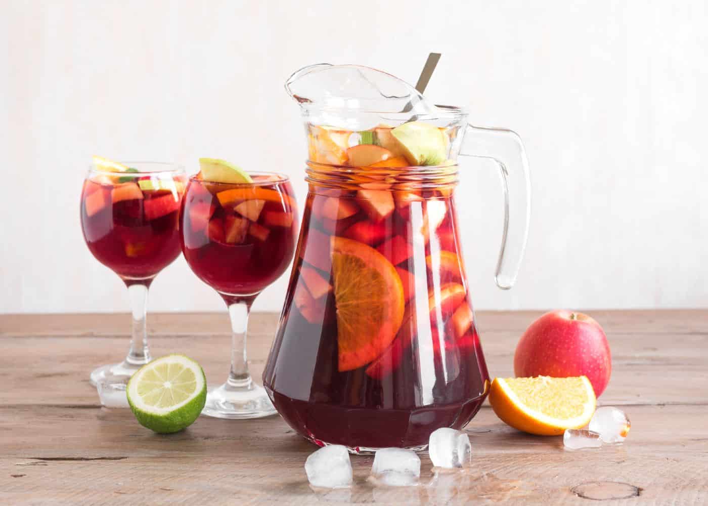 Virgin Sangria Mocktail Recipe