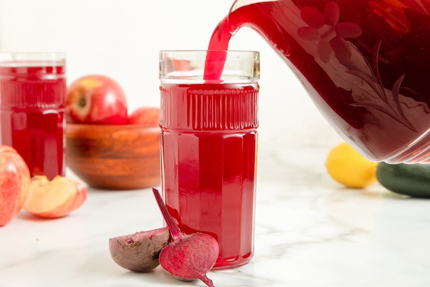 Beet Juice Recipe (Juicer or Blender)