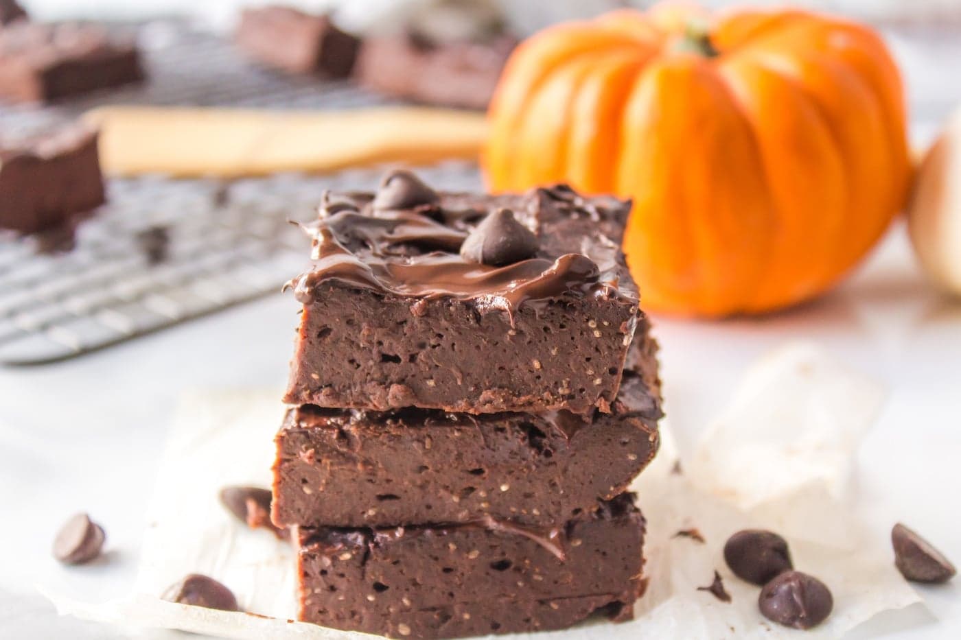 Vegan Pumpkin Brownies Recipe