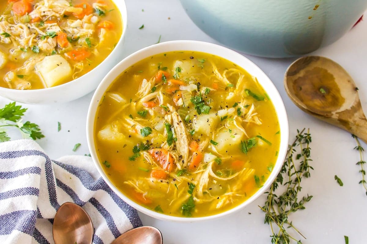 Bone Broth Chicken Soup Recipe