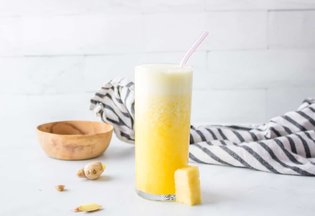Pineapple Ginger Juice Recipe