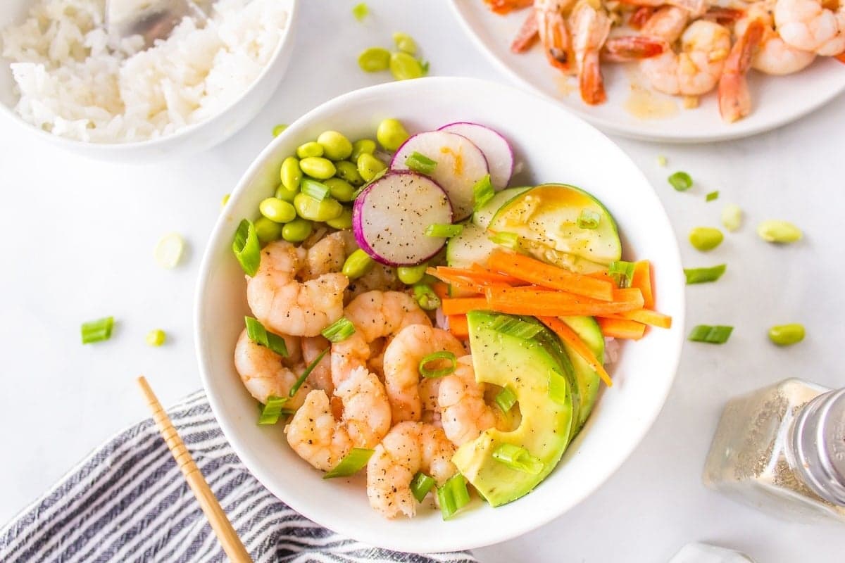 Shrimp Poke Bowl Recipe