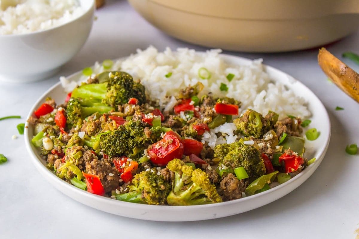 Ground Bison Stir-Fry Recipe