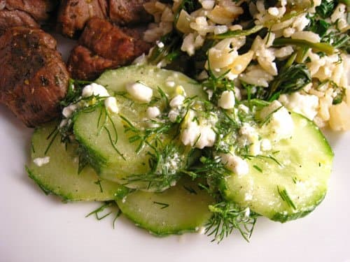 Cucumber and Feta Salad