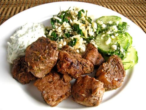Lamb Souvlaki