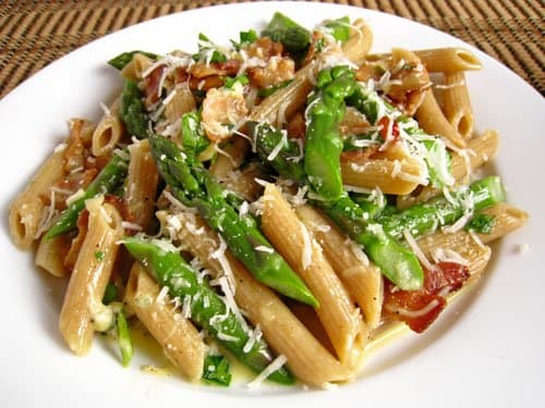 Asparagus Carbonara
