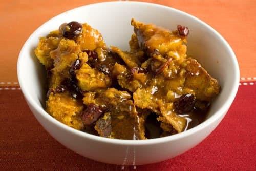 Pumpkin Bread Pudding