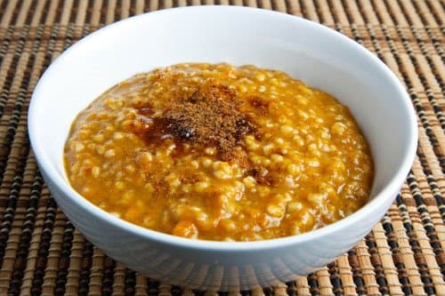Pumpkin Pie Oatmeal