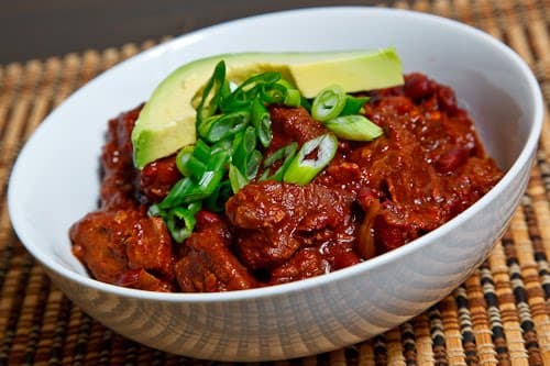 Slow Braised Chili Con Carne