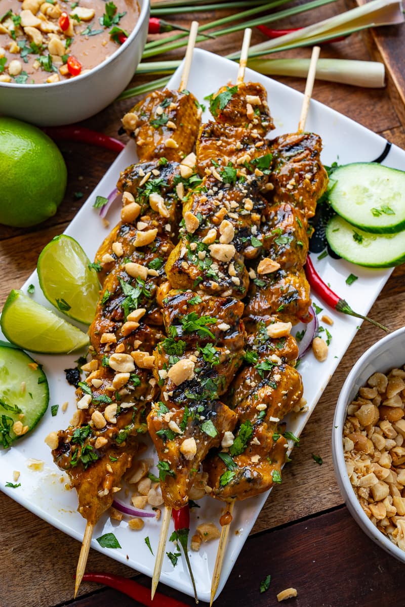 Grilled Chicken Satay