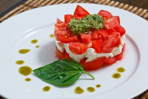Diced Caprese Salad
