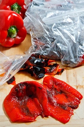 How to Roast Red Peppers