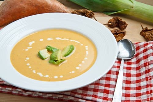 Chipotle Sweet Potato Vichyssoise