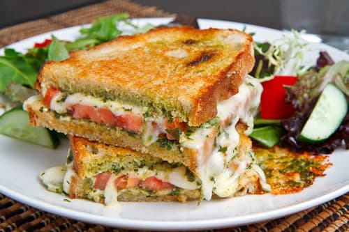 Caprese Grilled Cheese Sandwich
