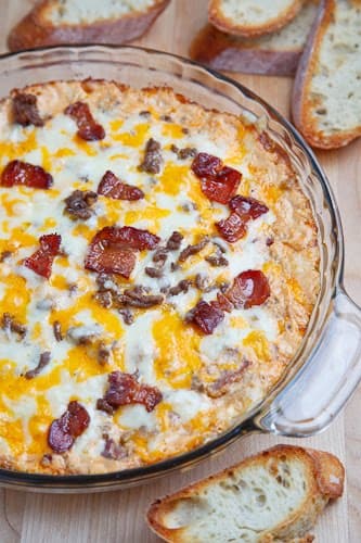 Bacon Double Cheese Burger Dip