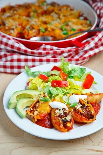 Taco Stuffed Shells