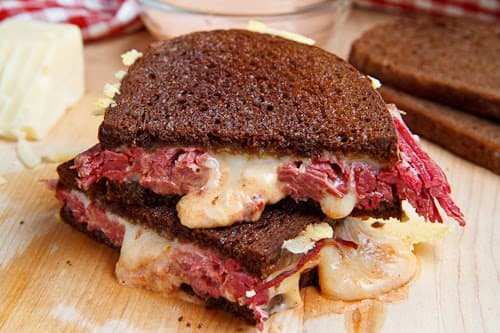 Reuben Grilled Cheese Sandwich