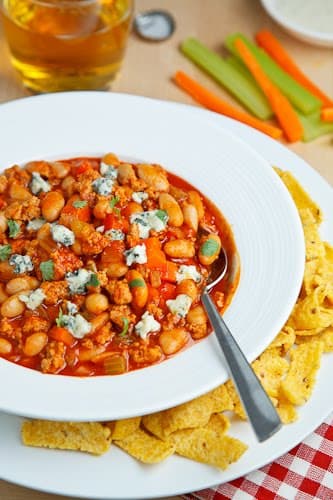 Buffalo Chicken Chili