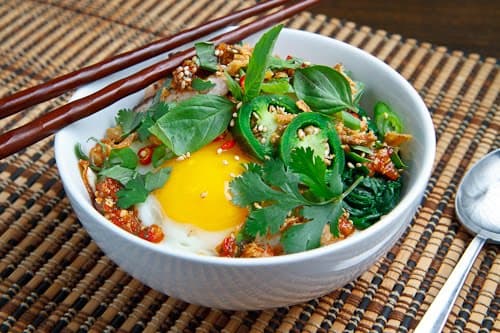 Sweet Chili Chicken Rice Bowl