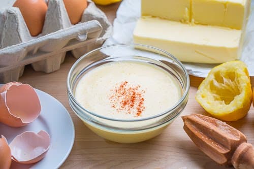 Blender Hollandaise Sauce