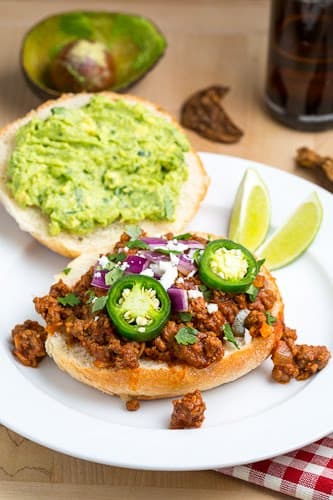 Texmex Sloppy Joes