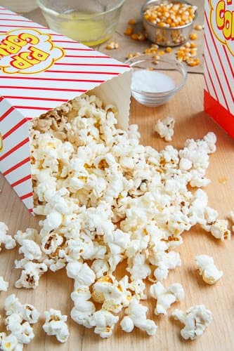 Homemade Microwave Popcorn