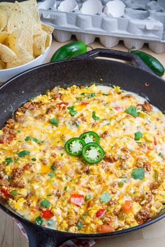 Breakfast Queso Fundido