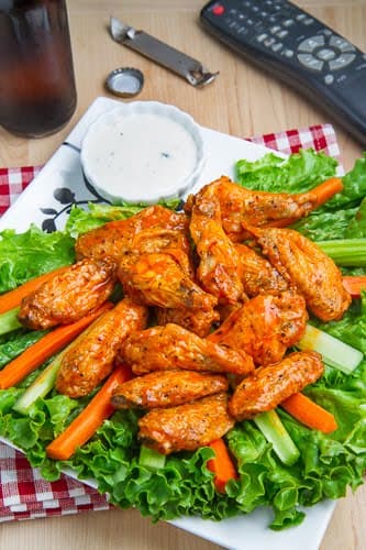Easy Crispy Baked Buffalo Wings