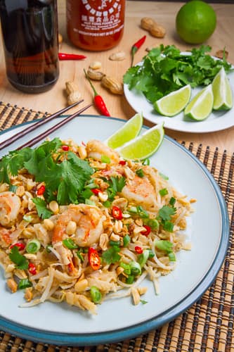 Spicy Peanut Sauce Pad Thai