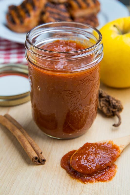 Roasted Apple BBQ Sauce