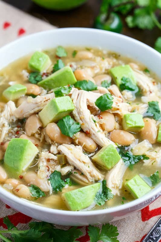 Quinoa White Chicken Chili