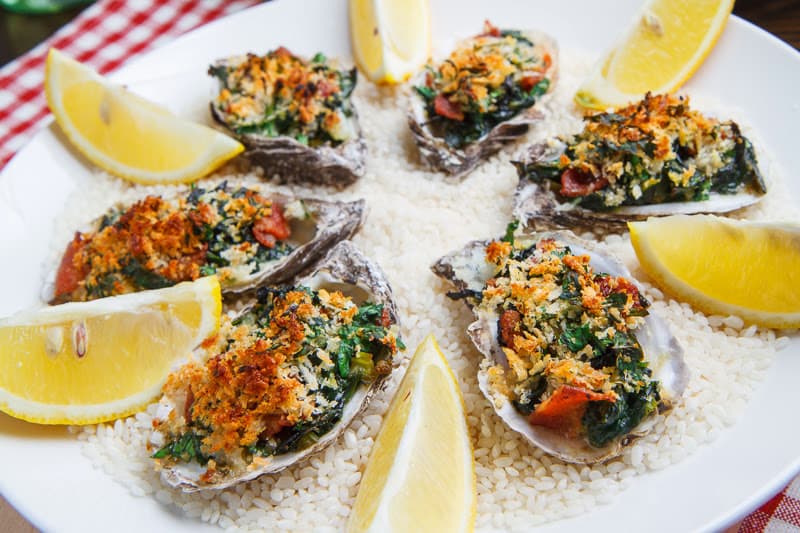 Oysters Rockefeller