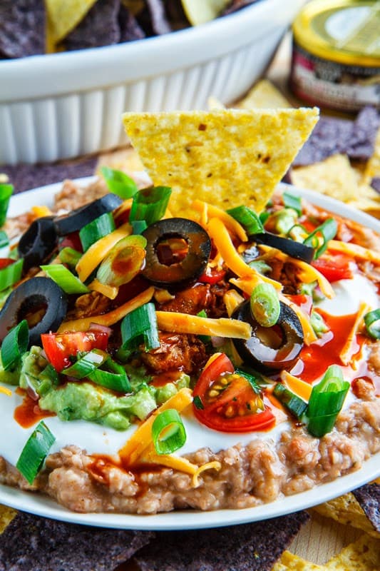 Chipotle Tuna 7 Layer Dip