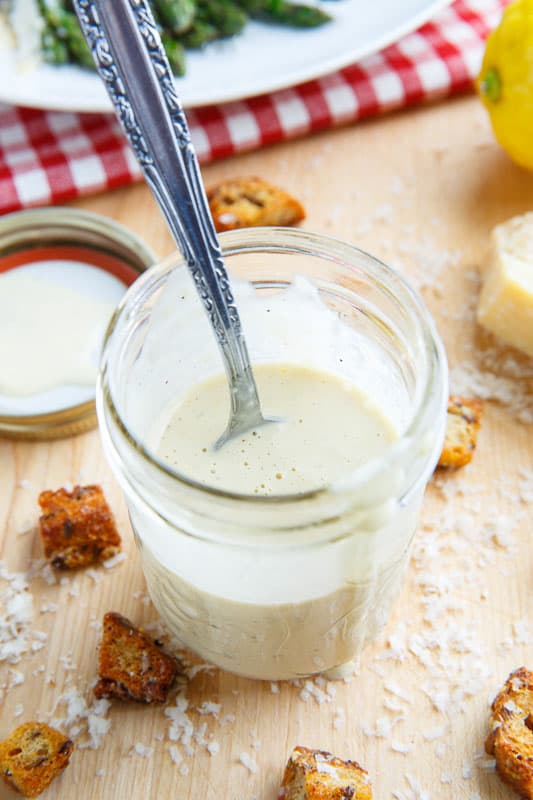 Easy Traditional Caesar Salad Dressing