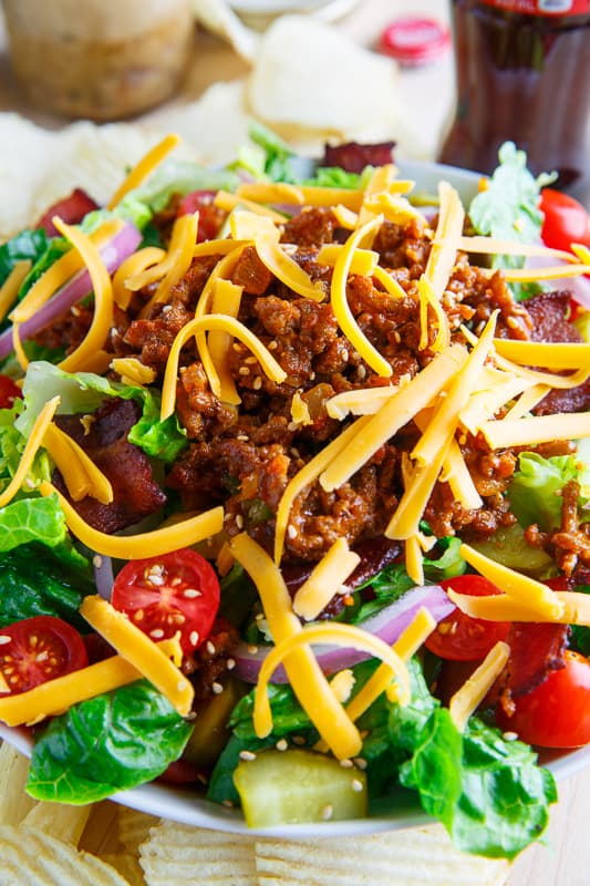 Bacon Cheeseburger Salad