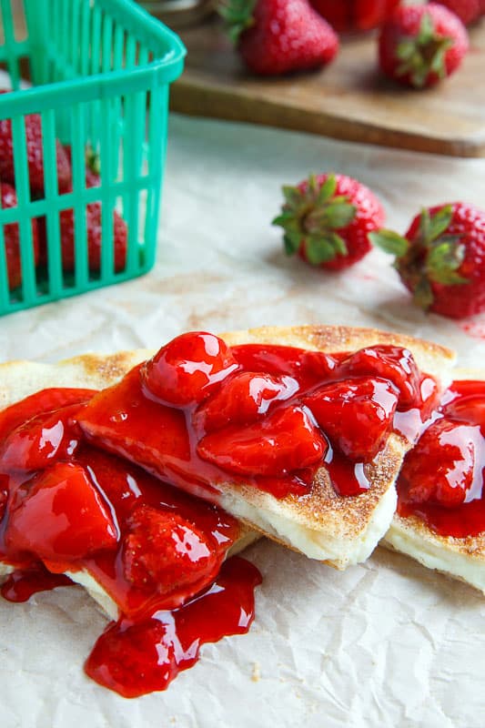 Strawberry Cheesecakeadillas