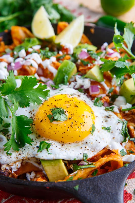 Chicken Enchilada Chilaquiles