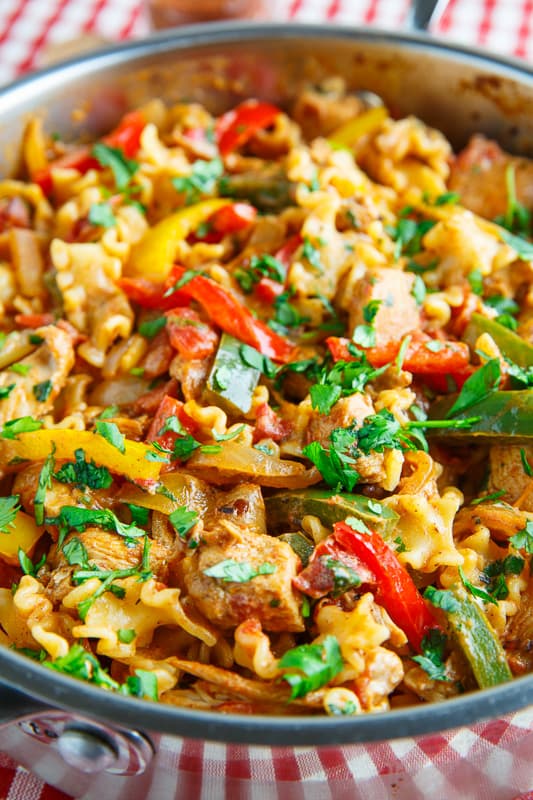 Chicken Fajita Pasta