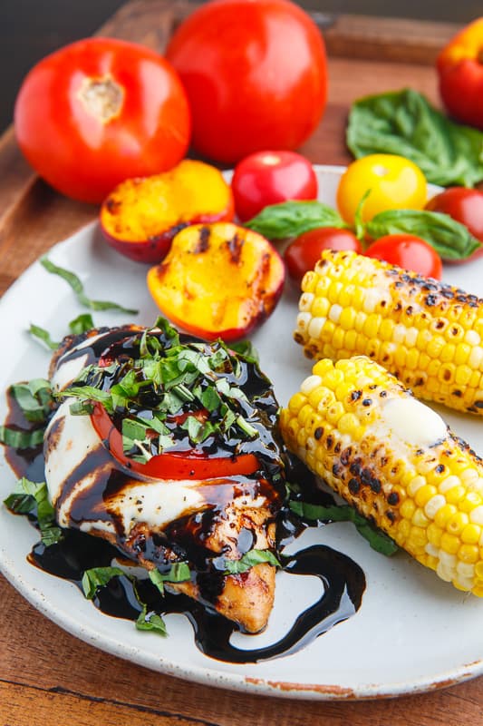 Caprese Balsamic Grilled Chicken