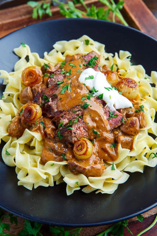 Steak Stroganoff