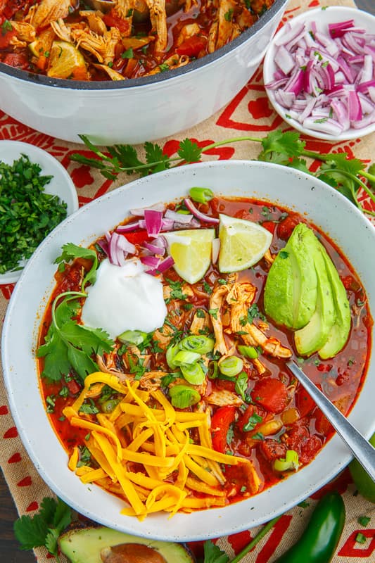 Chicken Fajita Soup